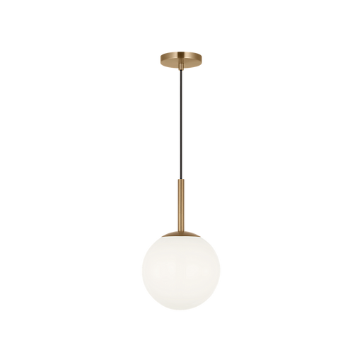 Generation Lighting Nube One-Light Pendant Satin Brass Bulb[s] Not Included (GLP1821SB)
