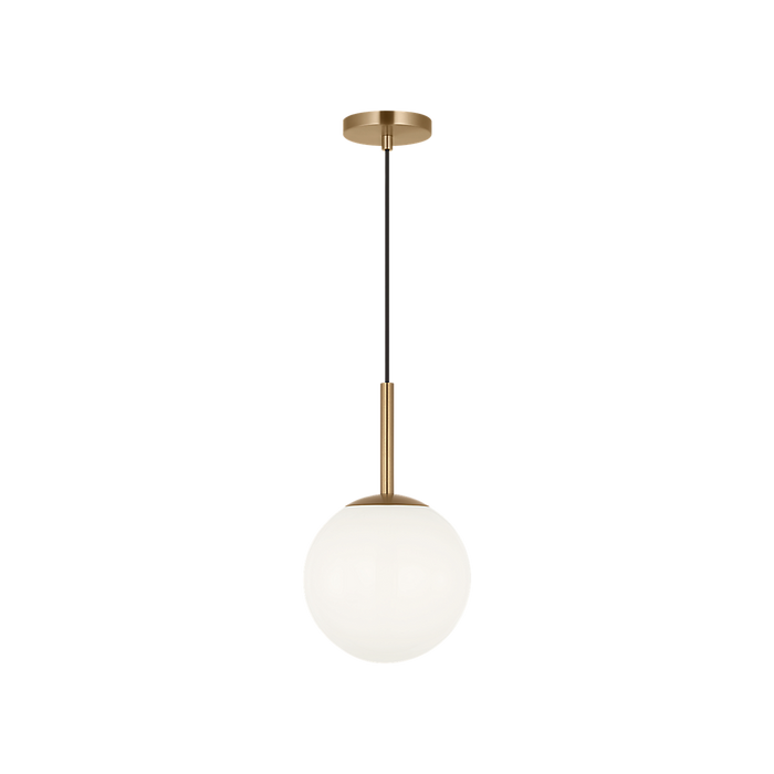 Generation Lighting Nube One-Light Pendant Satin Brass Bulb[s] Included (GLP1821SBE)