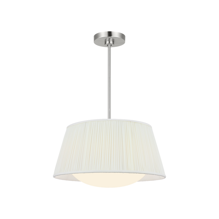 Generation Lighting Vilera Three-Light Pendant Brushed Nickel Bulb[s] Not Included (GLP1873BN)