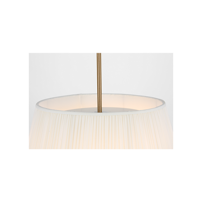 Generation Lighting Vilera Three-Light Pendant Satin Brass Bulb[s] Not Included (GLP1873SB)