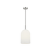 Generation Lighting Neblina One-Light Pendant Brushed Nickel Bulb[s] Not Included (GLP1941BN)