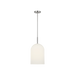 Generation Lighting Neblina One-Light Pendant Brushed Nickel Bulb[s] Not Included (GLP1941BN)