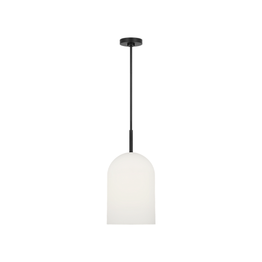 Generation Lighting Neblina One-Light Pendant Midnight Black Bulb[s] Included (GLP1941MBKE)