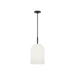 Generation Lighting Neblina One-Light Pendant Midnight Black Bulb[s] Not Included (GLP1941MBK)