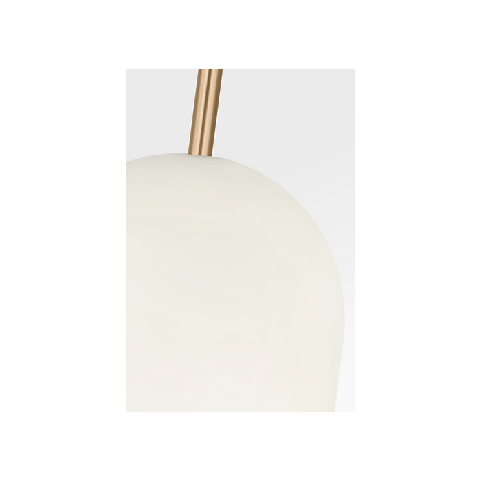 Generation Lighting Neblina One-Light Pendant Satin Brass Bulb[s] Not Included (GLP1941SB)