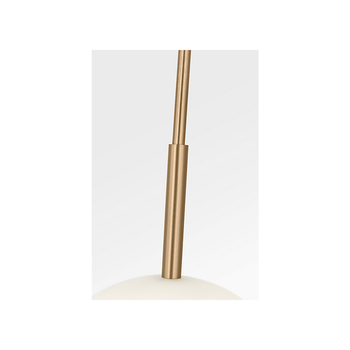 Generation Lighting Neblina One-Light Pendant Satin Brass Bulb[s] Not Included (GLP1941SB)