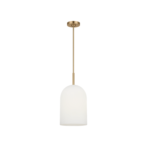 Generation Lighting Neblina One-Light Pendant Satin Brass Bulb[s] Not Included (GLP1941SB)