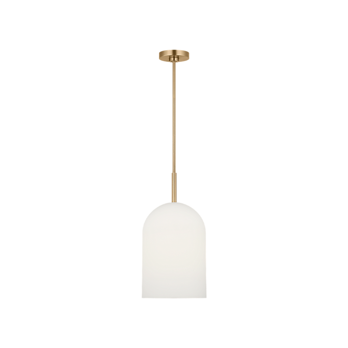 Generation Lighting Neblina One-Light Pendant Satin Brass Bulb[s] Included (GLP1941SBE)