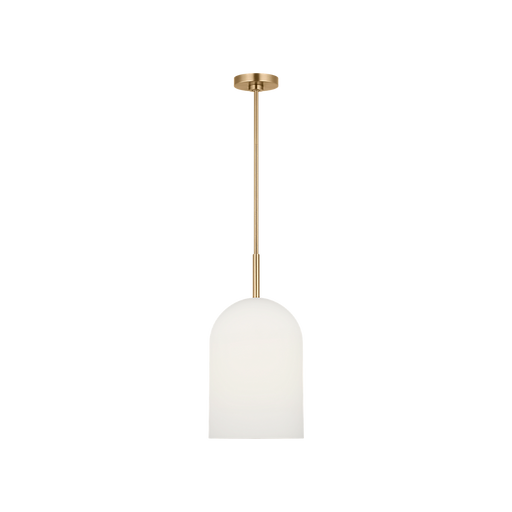 Generation Lighting Neblina One-Light Pendant Satin Brass Bulb[s] Not Included (GLP1941SB)