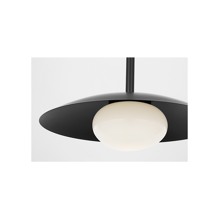 Generation Lighting Mont One-Light Pendant Midnight Black Bulb[s] Included (GLP2041MBKE)