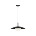 Generation Lighting Mont One-Light Pendant Midnight Black Bulb[s] Included (GLP2041MBKE)