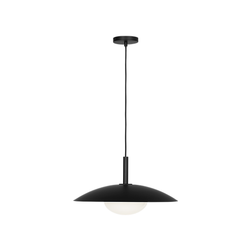Generation Lighting Mont One-Light Pendant Midnight Black Bulb[s] Included (GLP2041MBKE)