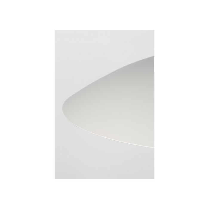 Generation Lighting Mont One-Light Pendant Matte White Bulb[s] Not Included (GLP2041MWT)