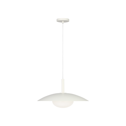 Generation Lighting Mont One-Light Pendant Matte White Bulb[s] Included (GLP2041MWTE)