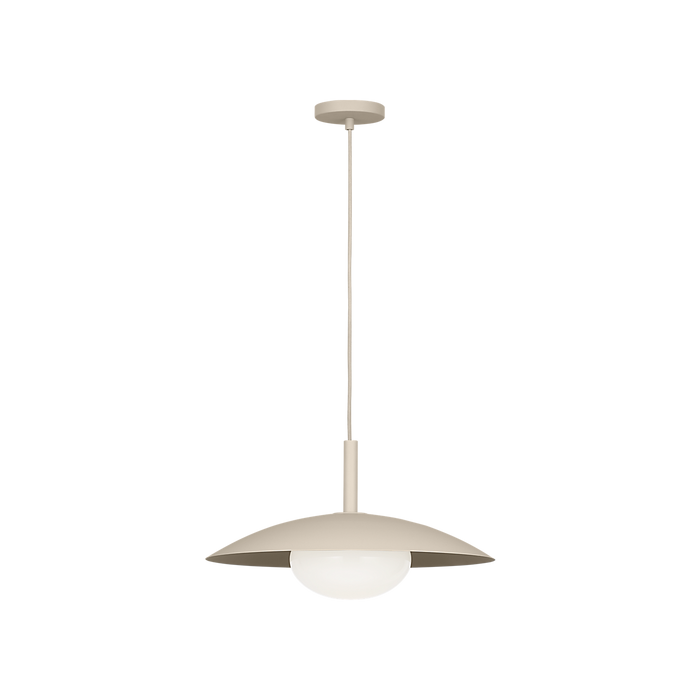 Generation Lighting Mont One-Light Pendant Sand Dune Bulb[s] Not Included (GLP2041SDN)