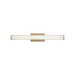 Generation Lighting Cavitt 18 Inch LED Vanity Satin Brass (GLV1531SB-L)