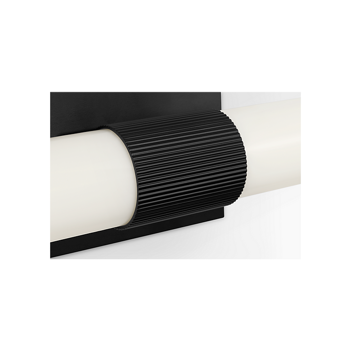 Generation Lighting Sarco 24 Inch LED Vanity Midnight Black (GLV1612MBK-L)