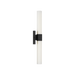 Generation Lighting Sarco 24 Inch LED Vanity Midnight Black (GLV1612MBK-L)