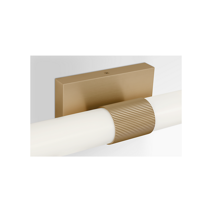 Generation Lighting Sarco 30 Inch LED Vanity Satin Brass (GLV1632SB-L)
