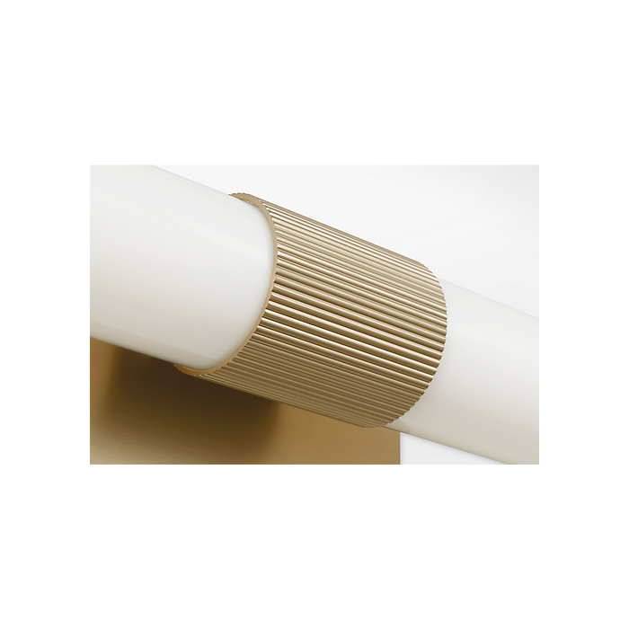 Generation Lighting Sarco 36 Inch LED Vanity Satin Brass (GLV1642SB-L)