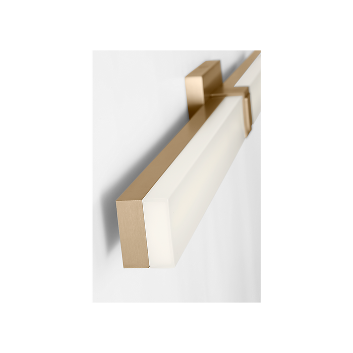 Generation Lighting Fentress 36 Inch LED Vanity Satin Brass (GLV1652SB-L)