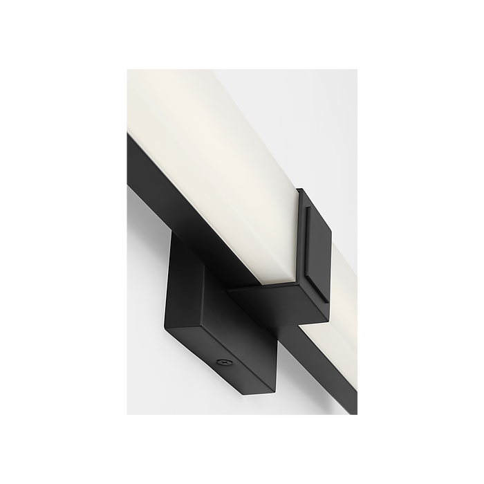 Generation Lighting Fentress 18 Inch LED Vanity Midnight Black (GLV1662MBK-L)