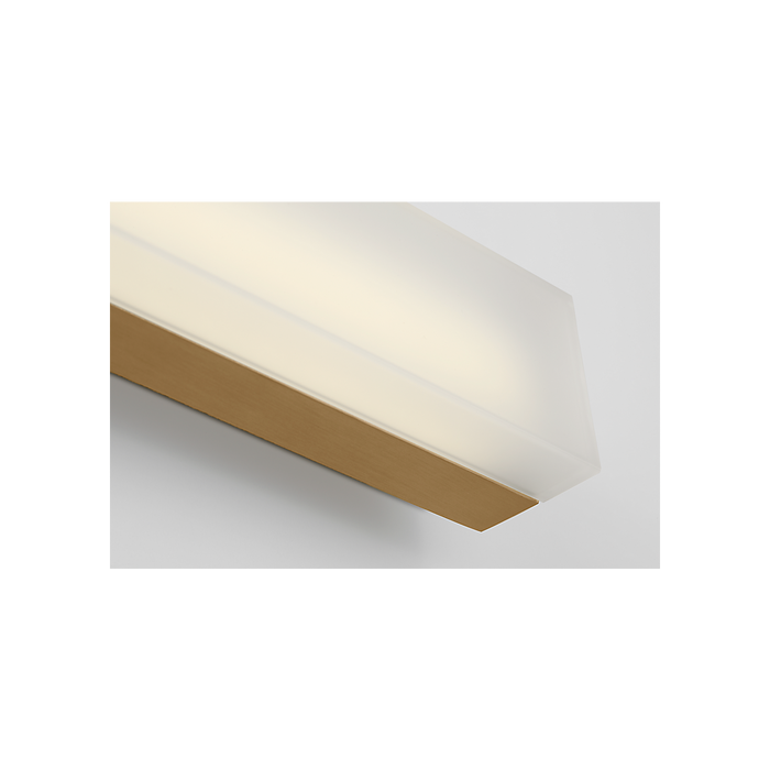 Generation Lighting Fentress 18 Inch LED Vanity Satin Brass (GLV1662SB-L)