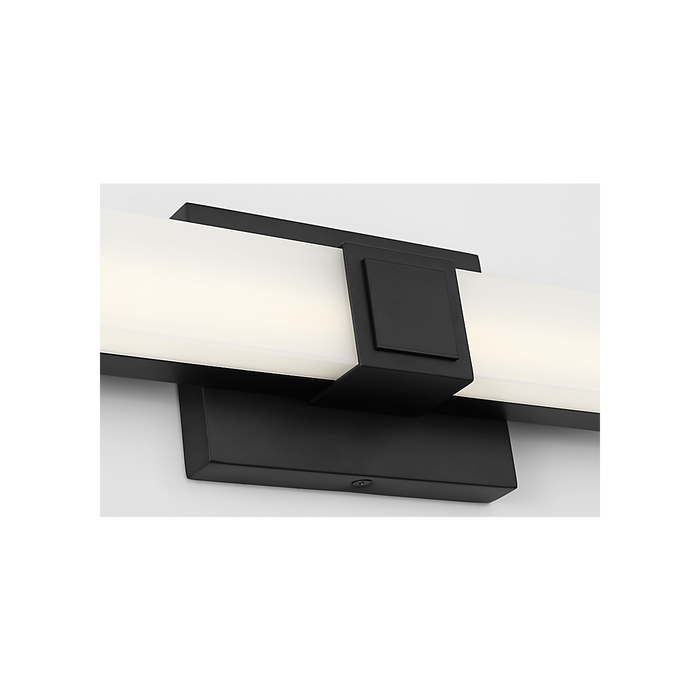 Generation Lighting Fentress 24 Inch LED Vanity Midnight Black (GLV1672MBK-L)