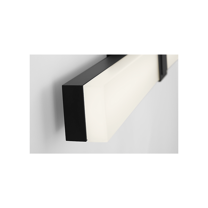 Generation Lighting Fentress 24 Inch LED Vanity Midnight Black (GLV1672MBK-L)