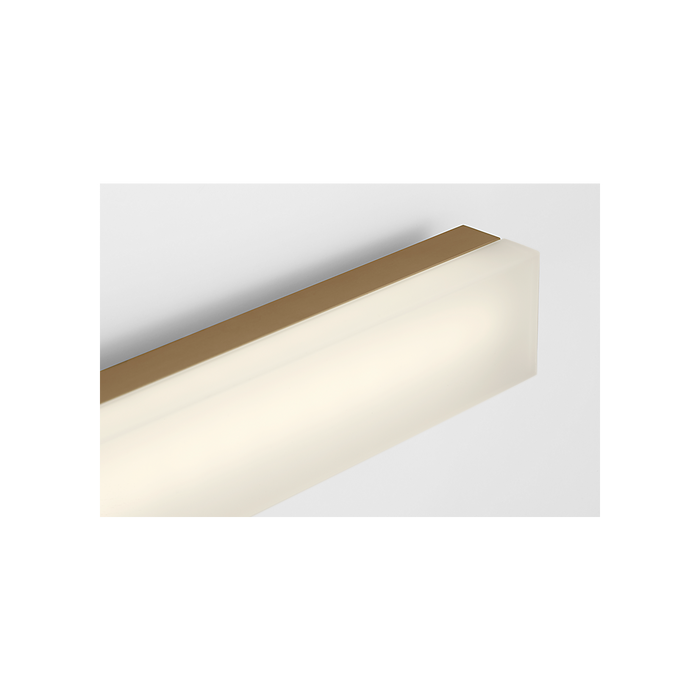 Generation Lighting Fentress 24 Inch LED Vanity Satin Brass (GLV1672SB-L)
