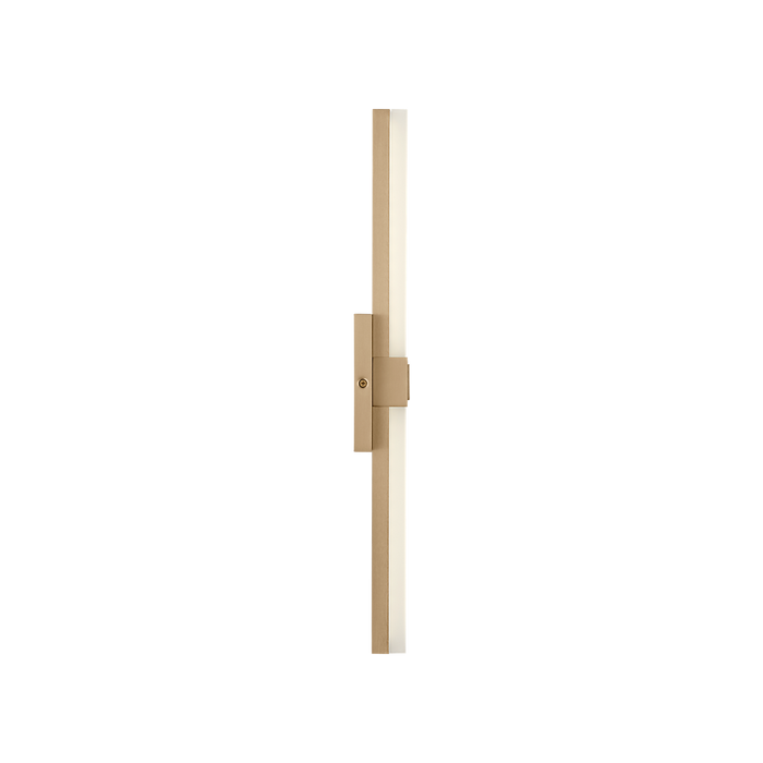 Generation Lighting Fentress 24 Inch LED Vanity Satin Brass (GLV1672SB-L)