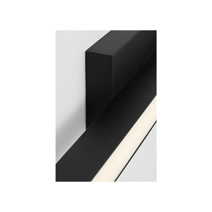 Generation Lighting Marque 24 Inch LED Vanity Midnight Black (GLV1681MBK-L)