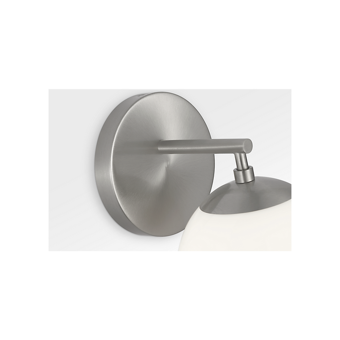 Generation Lighting Nube One-Light Vanity Brushed Nickel Bulb[s] Included (GLV1831BNE)