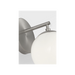 Generation Lighting Nube One-Light Vanity Brushed Nickel Bulb[s] Included (GLV1831BNE)