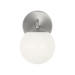 Generation Lighting Nube One-Light Vanity Brushed Nickel Bulb[s] Not Included (GLV1831BN)