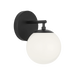 Generation Lighting Nube One-Light Vanity Midnight Black Bulb[s] Not Included (GLV1831MBK)