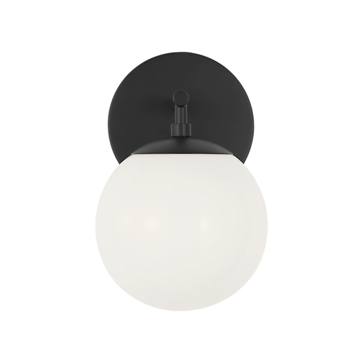 Generation Lighting Nube One-Light Vanity Midnight Black Bulb[s] Not Included (GLV1831MBK)
