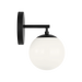 Generation Lighting Nube One-Light Vanity Midnight Black Bulb[s] Not Included (GLV1831MBK)