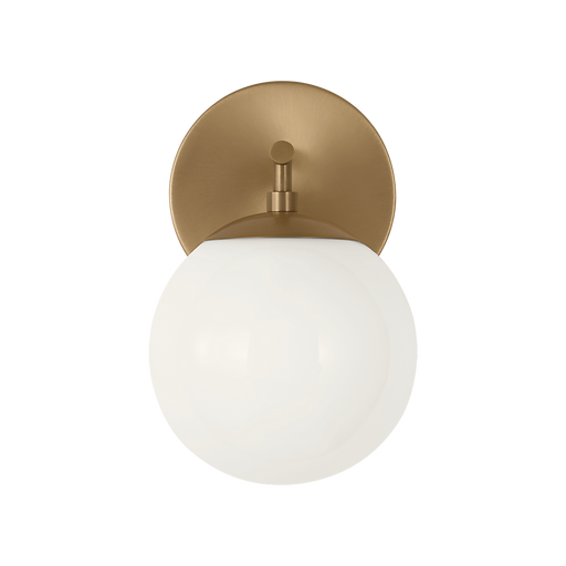 Generation Lighting Nube One-Light Vanity Satin Brass Bulb[s] Included (GLV1831SBE)