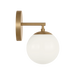Generation Lighting Nube One-Light Vanity Satin Brass Bulb[s] Not Included (GLV1831SB)