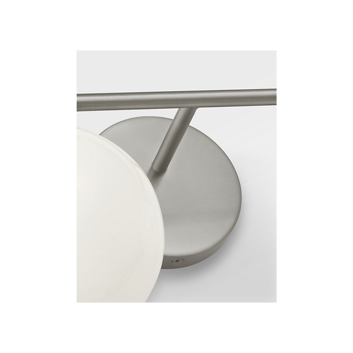 Generation Lighting Nube Two-Light Vanity Brushed Nickel Bulb[s] Not Included (GLV1842BN)