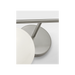 Generation Lighting Nube Two-Light Vanity Brushed Nickel Bulb[s] Included (GLV1842BNE)