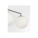 Generation Lighting Nube Three-Light Vanity Brushed Nickel Bulb[s] Included (GLV1853BNE)
