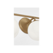 Generation Lighting Nube Three-Light Vanity Satin Brass Bulb[s] Not Included (GLV1853SB)