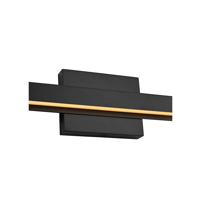 Generation Lighting Aro 24 Inch LED Vanity Midnight Black (GLV1921MBK)