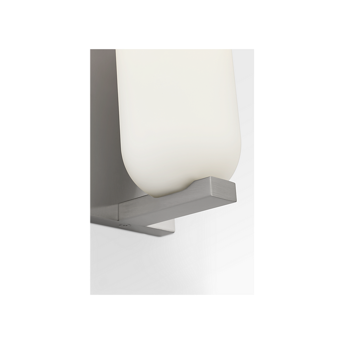 Generation Lighting Neblina One-Light Vanity Brushed Nickel Bulb[s] Not Included (GLV1951BN)