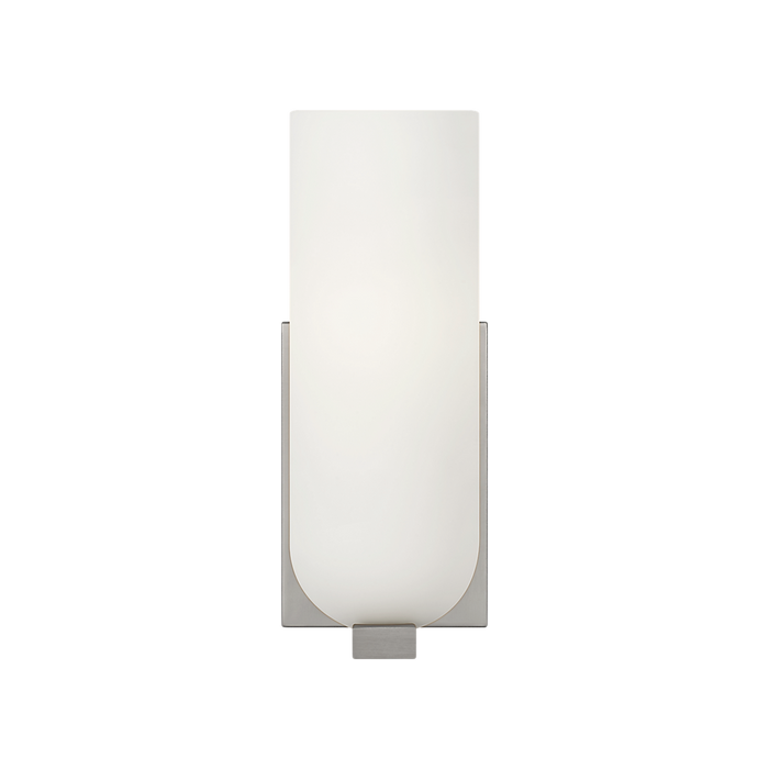 Generation Lighting Neblina One-Light Vanity Brushed Nickel Bulb[s] Not Included (GLV1951BN)