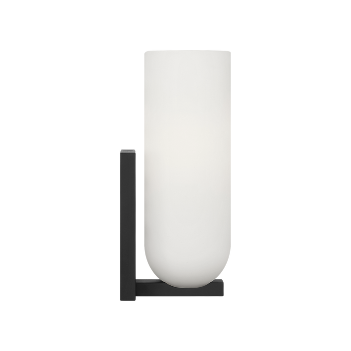 Generation Lighting Neblina One-Light Vanity Midnight Black Bulb[s] Not Included (GLV1951MBK)
