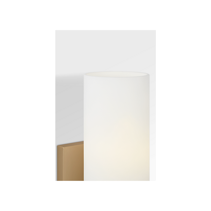 Generation Lighting Neblina One-Light Vanity Satin Brass Bulb[s] Not Included (GLV1951SB)