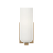 Generation Lighting Neblina One-Light Vanity Satin Brass Bulb[s] Not Included (GLV1951SB)